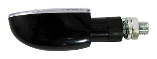 Bike It LED Orb Indicators With Black Body And Clear Lens