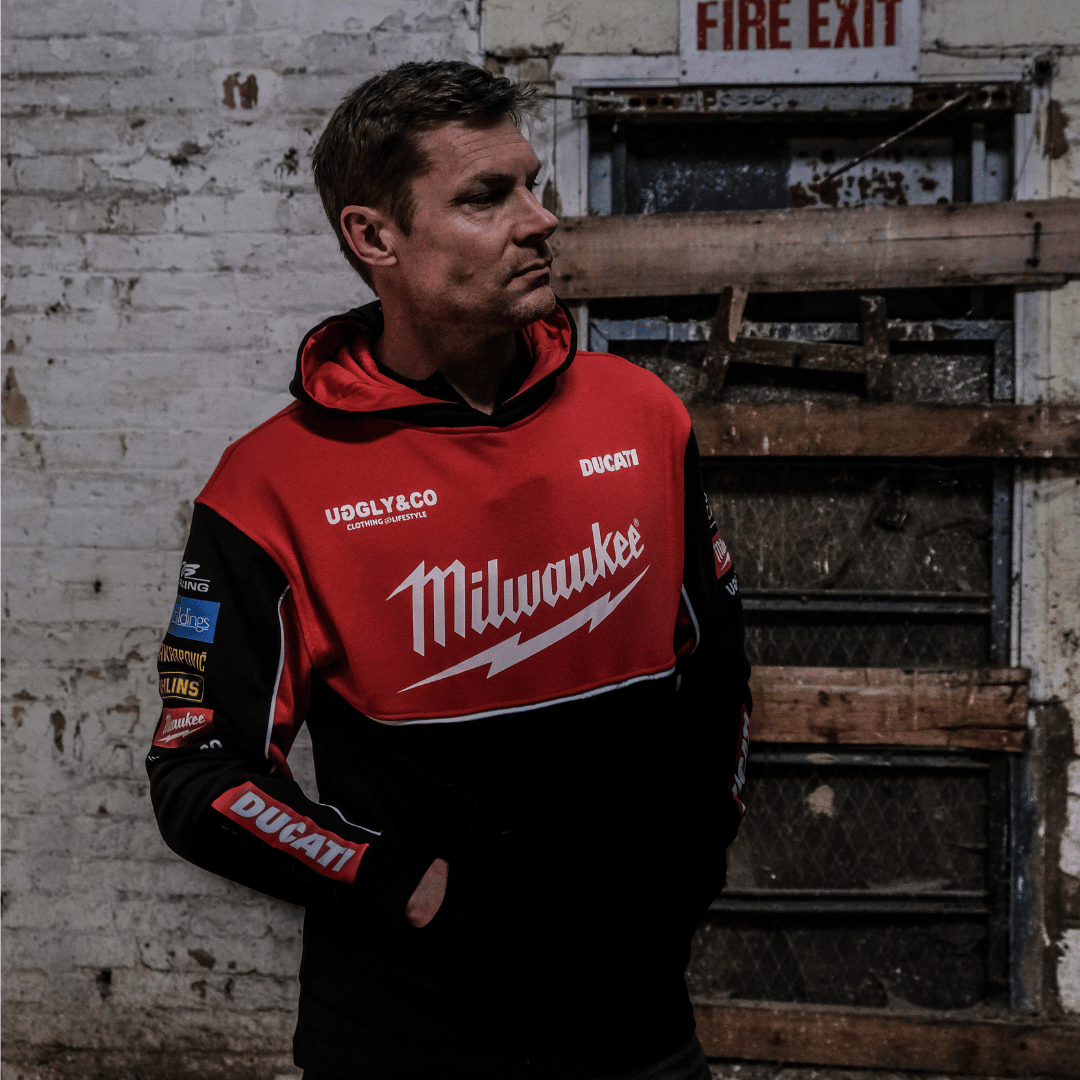 Milwaukee Tools x Ducati Hoodie [Team Wear] by Uggly & Co