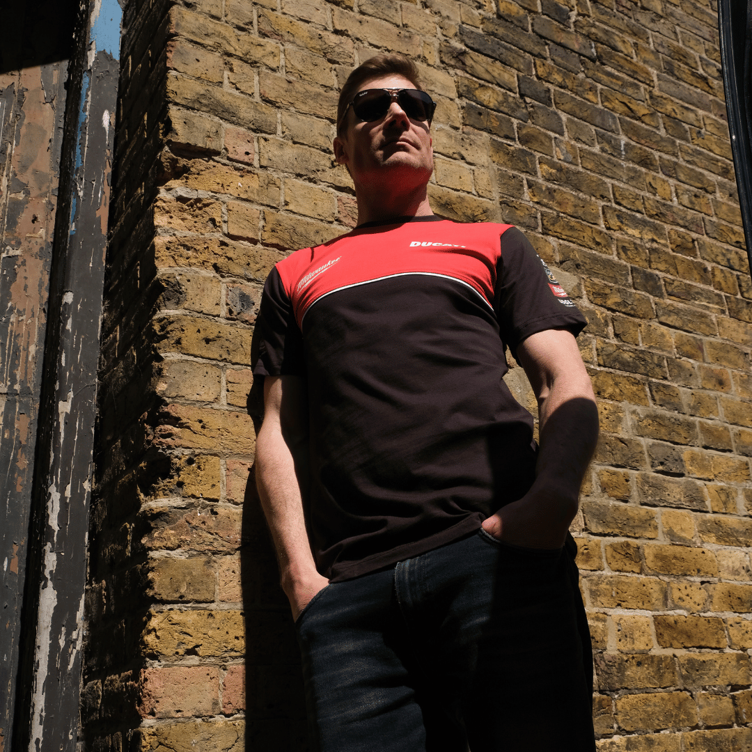 Milwaukee Tools x Ducati Tee Team Wear by Uggly & Co