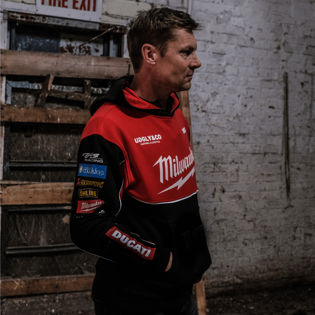 Milwaukee Tools x Ducati Hoodie [Team Wear] by Uggly & Co