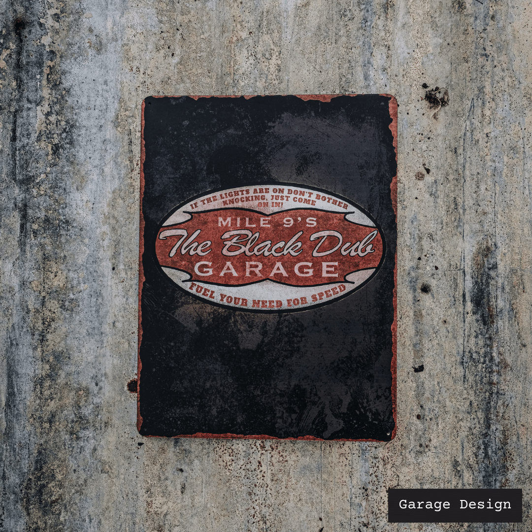 Vintage Metal Signs by Uggly & Co