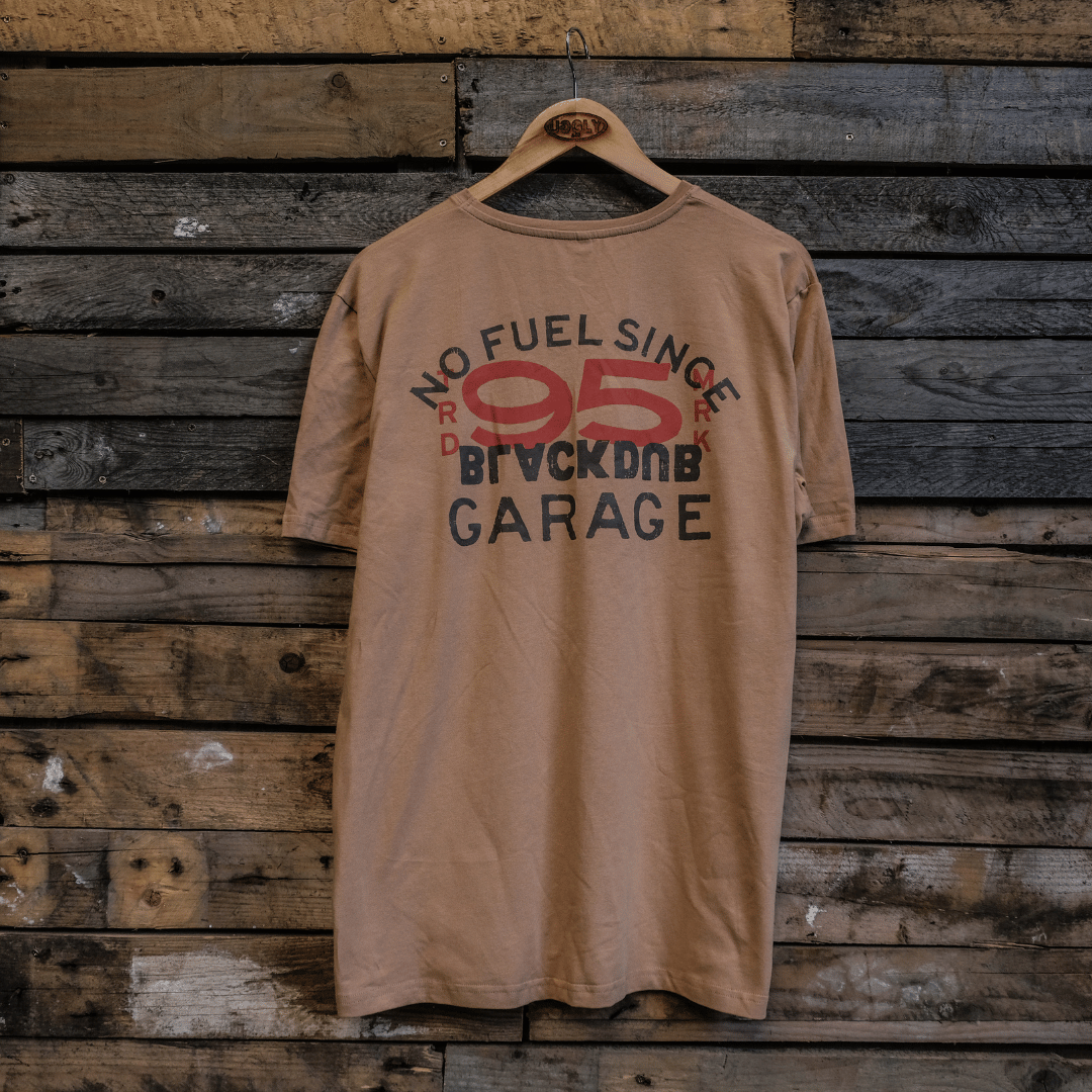 No Fuel Since '95 Tee - Brown by Uggly & Co