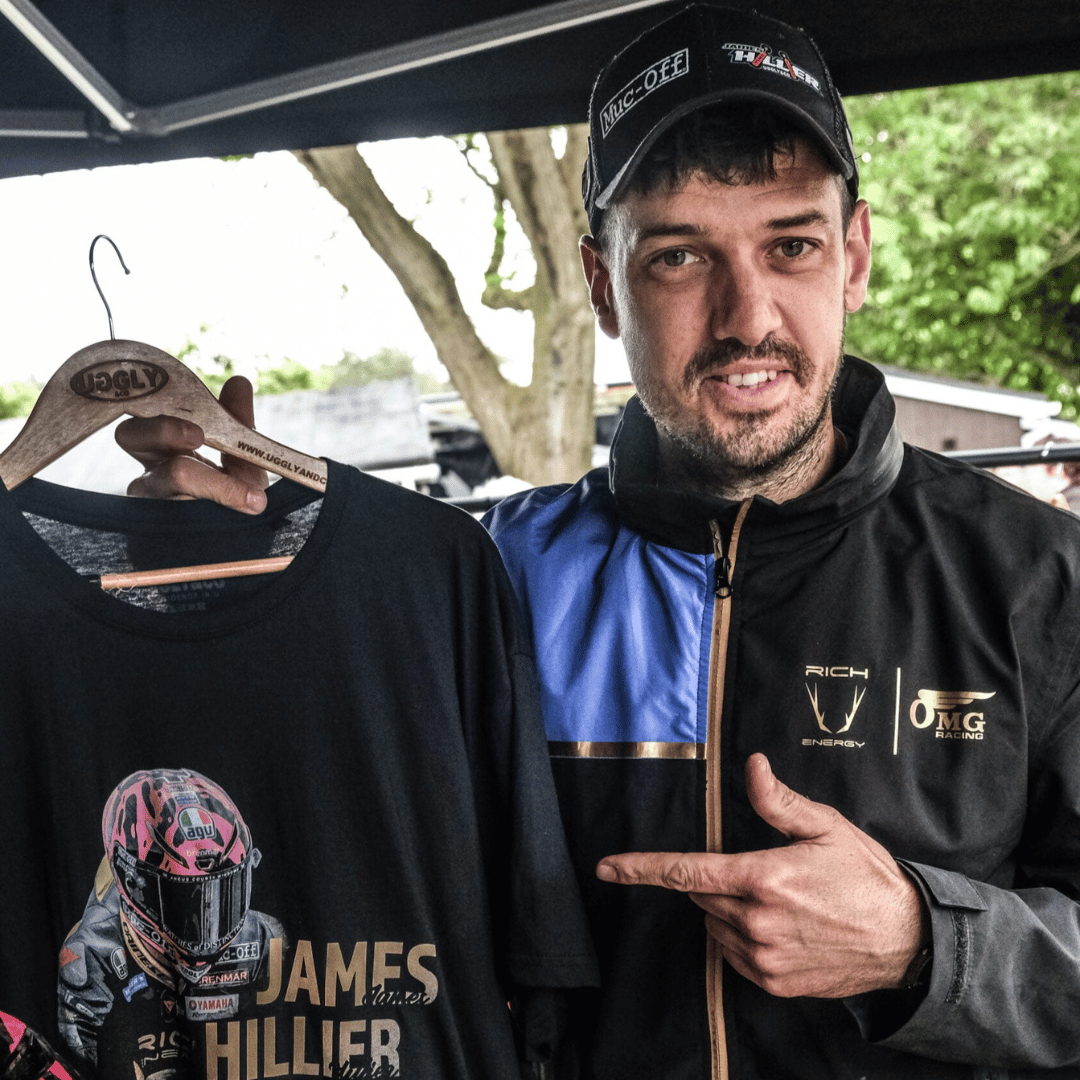 JAMES HILLIER's Racing Tee by Uggly & Co