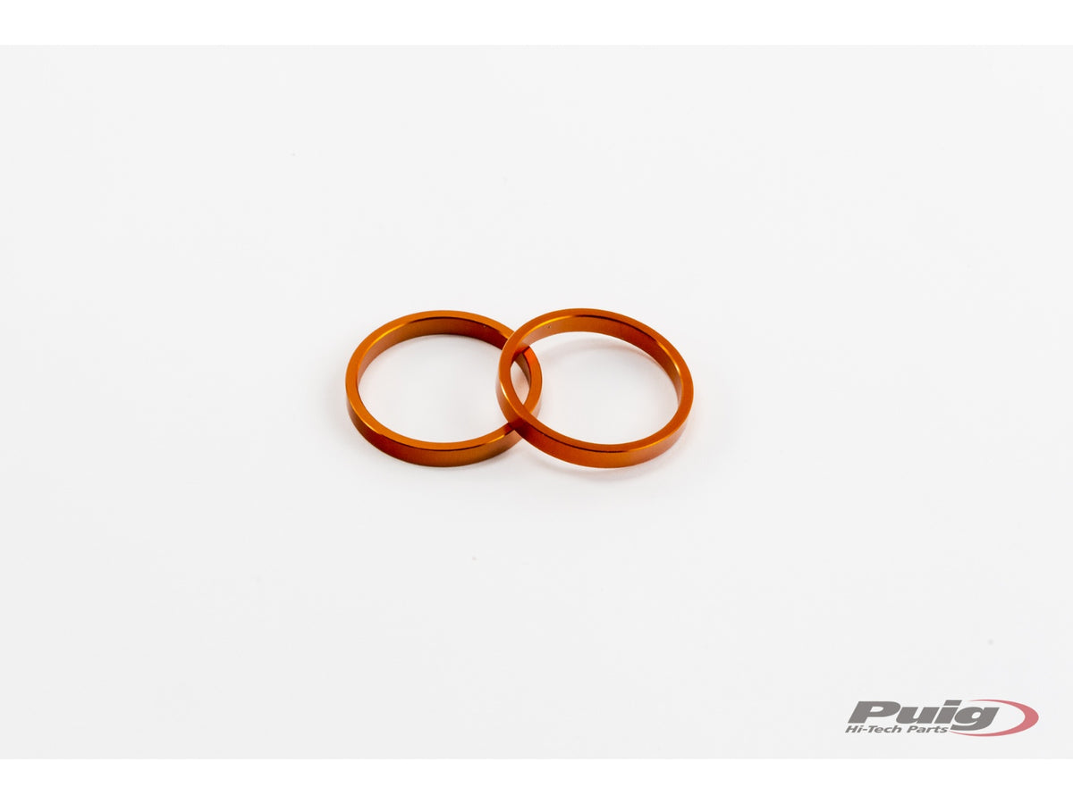 Rings For Short Bar Ends - Orange