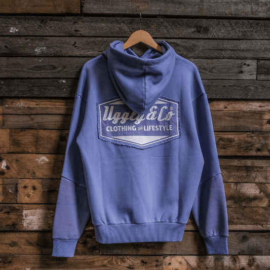 Purple Surf Diamond Hoodie by Uggly & Co