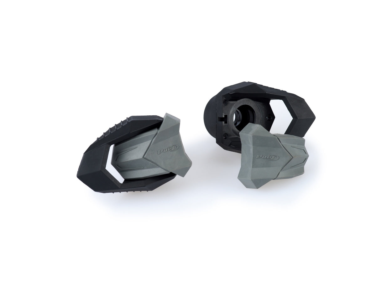 Puig Puck And Rubber End M10 Screw For Frame Sliders R19 50mm (Black)