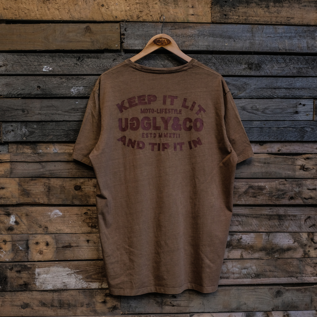 Malt Keep it Lit' Tee by Uggly & Co