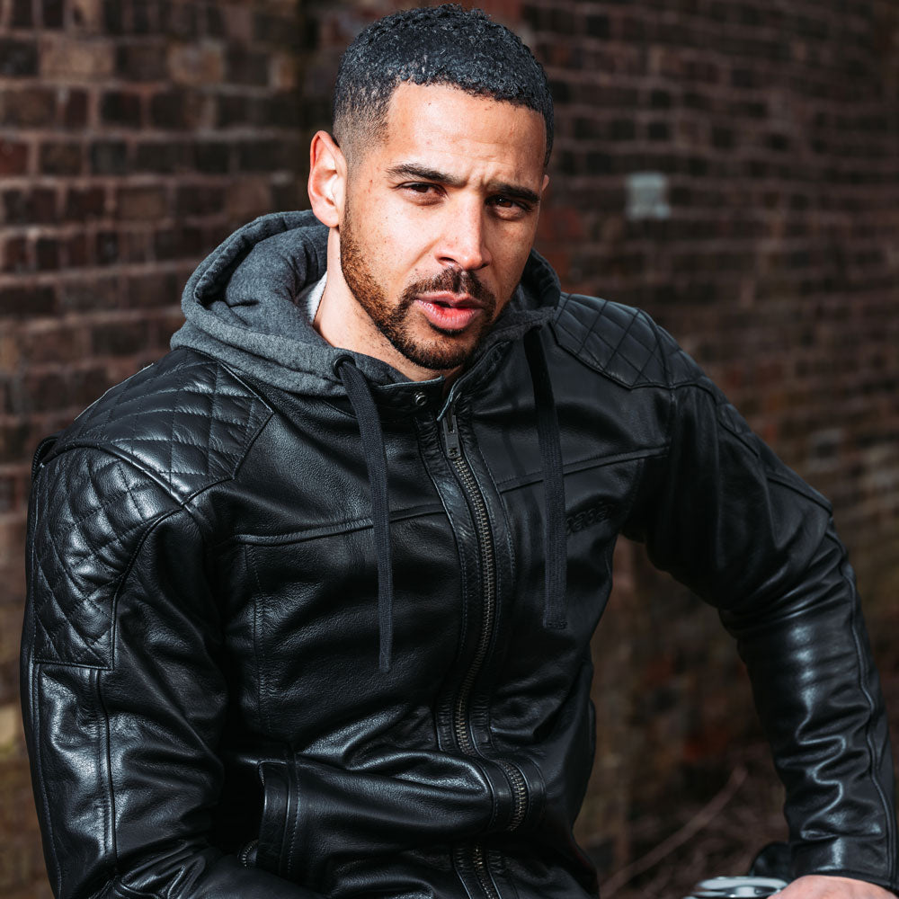 Spada Lambert CE Leather Jacket Black