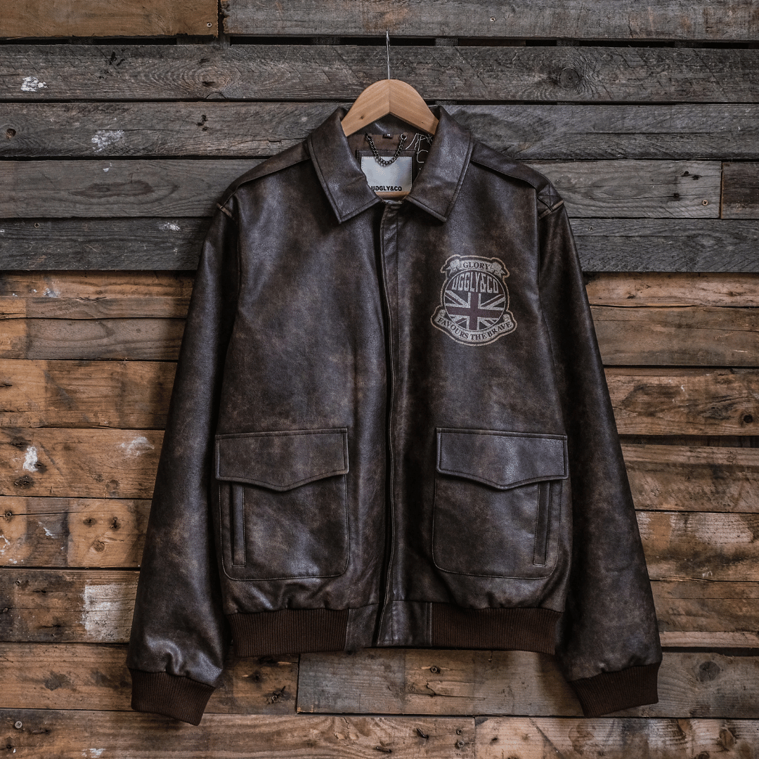Aviation Bomber Jacket by Uggly & Co