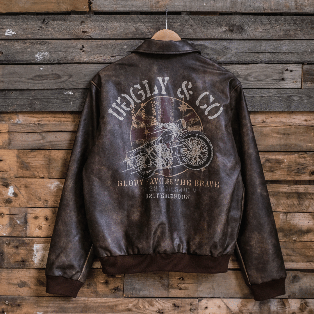 Aviation Bomber Jacket by Uggly & Co