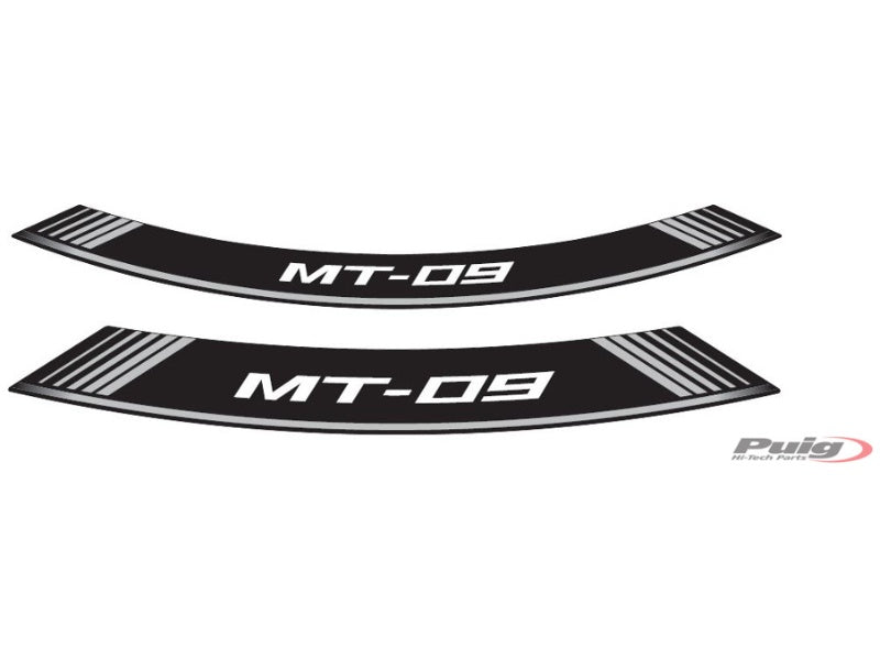 Wheel Rim Stickers - Silver