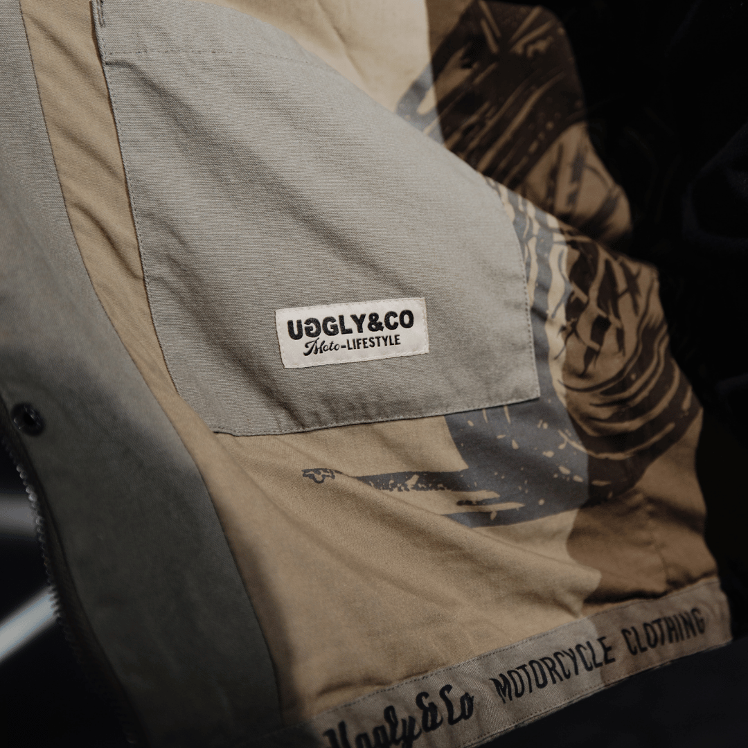 Green Flattrack Moto Shacket by Uggly & Co