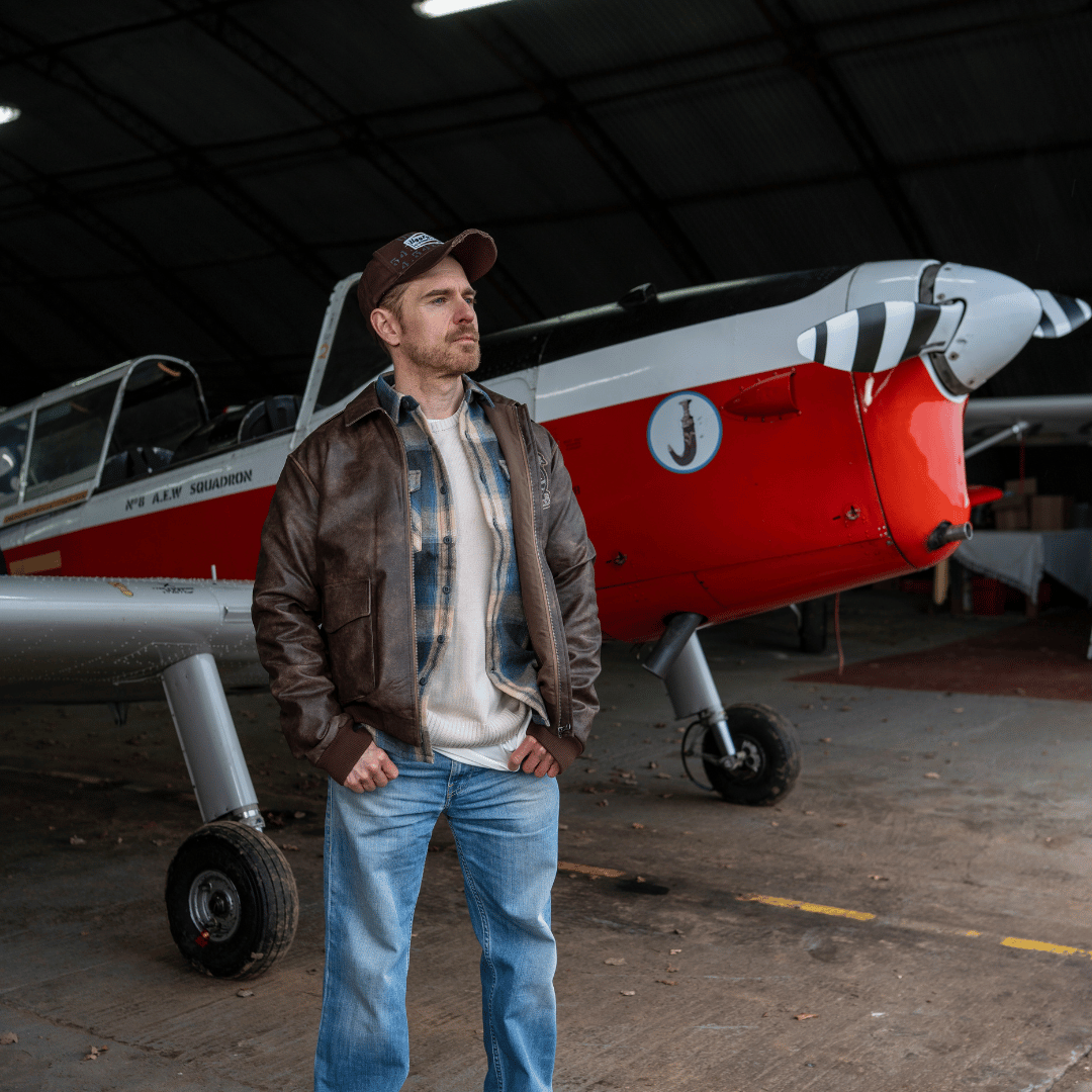 Aviation Bomber Jacket by Uggly & Co