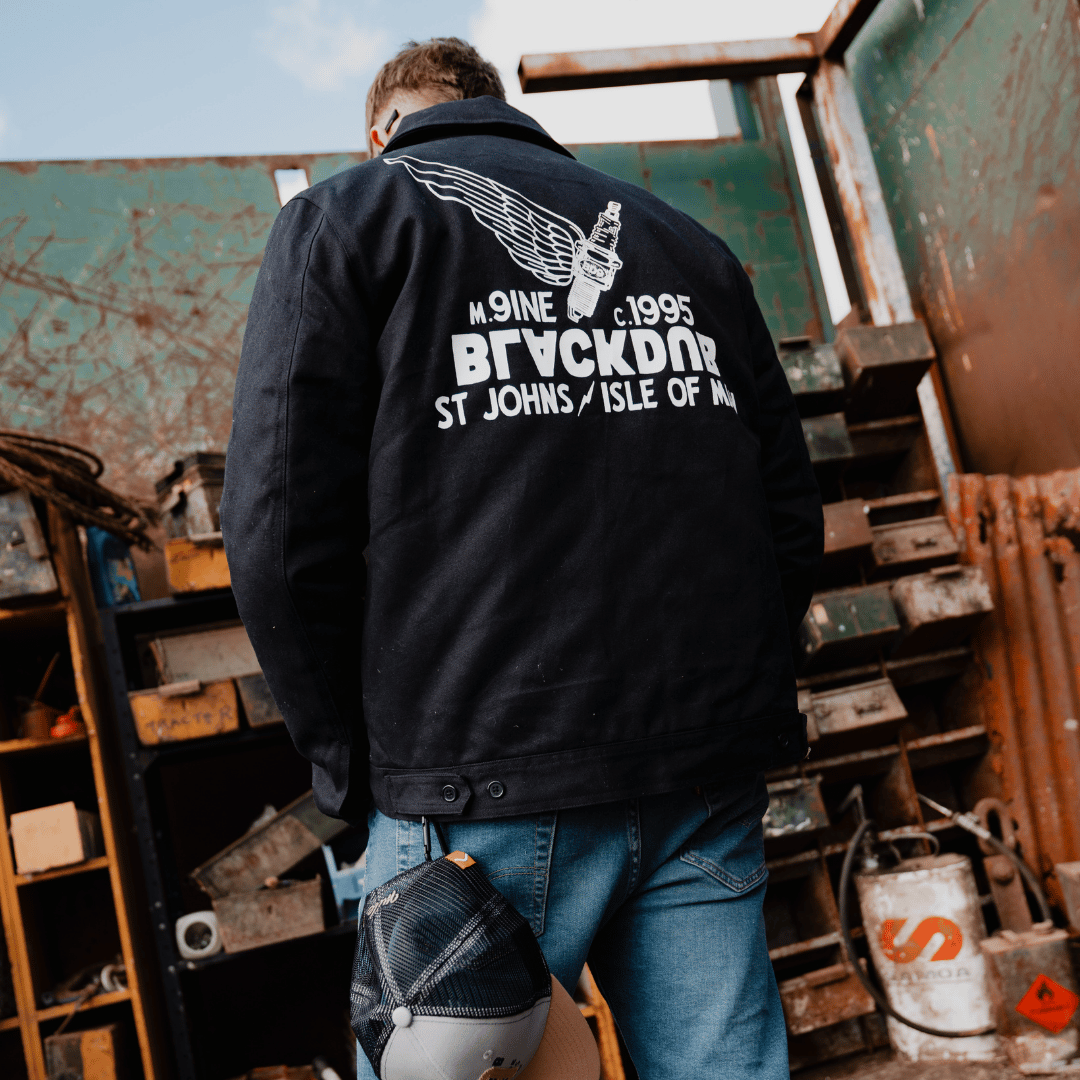 Spark Plug Mechanic Jacket by Uggly & Co
