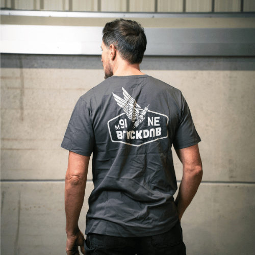 Grey Wings Tee by Uggly & Co