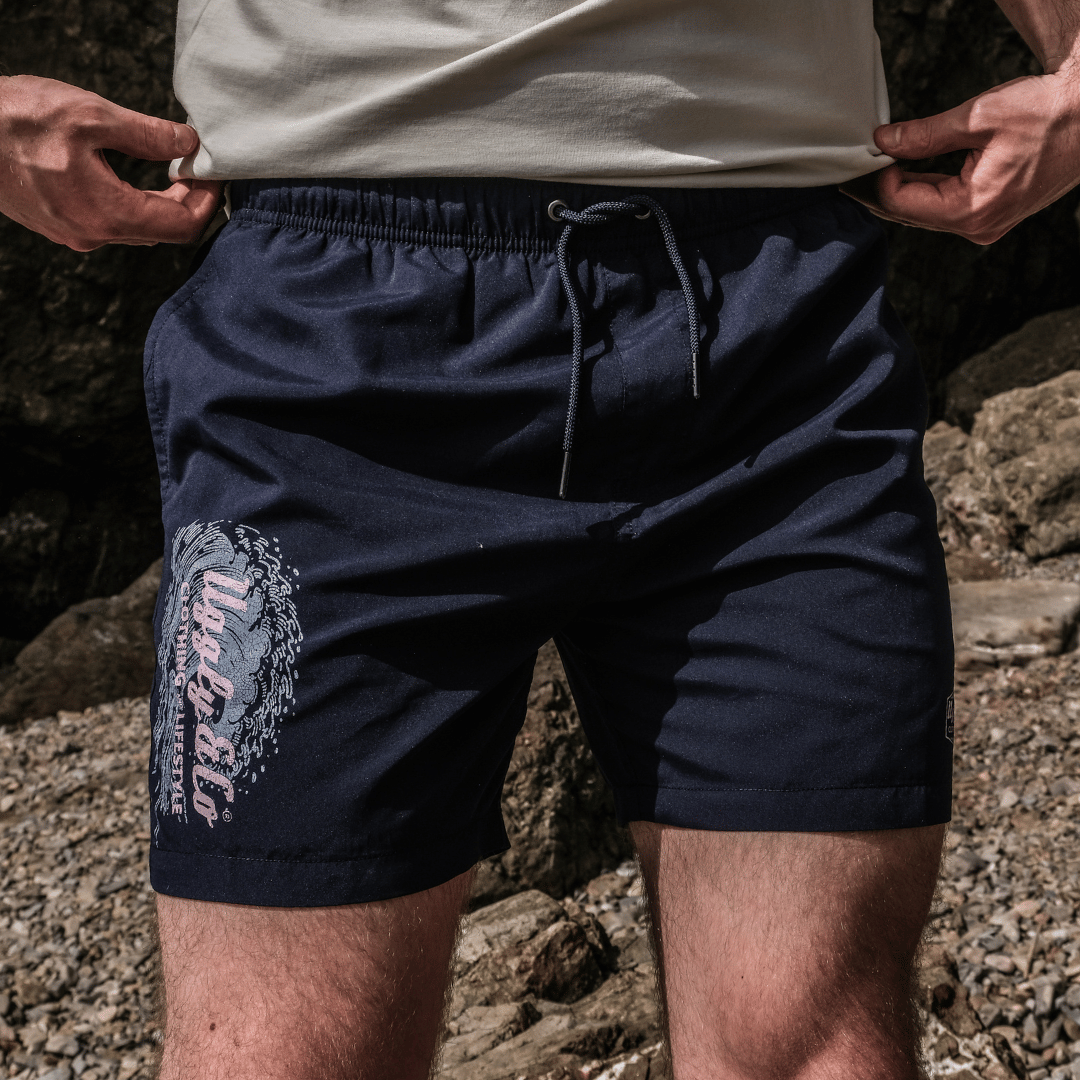 Blue Diamond Swim Shorts by Uggly & Co