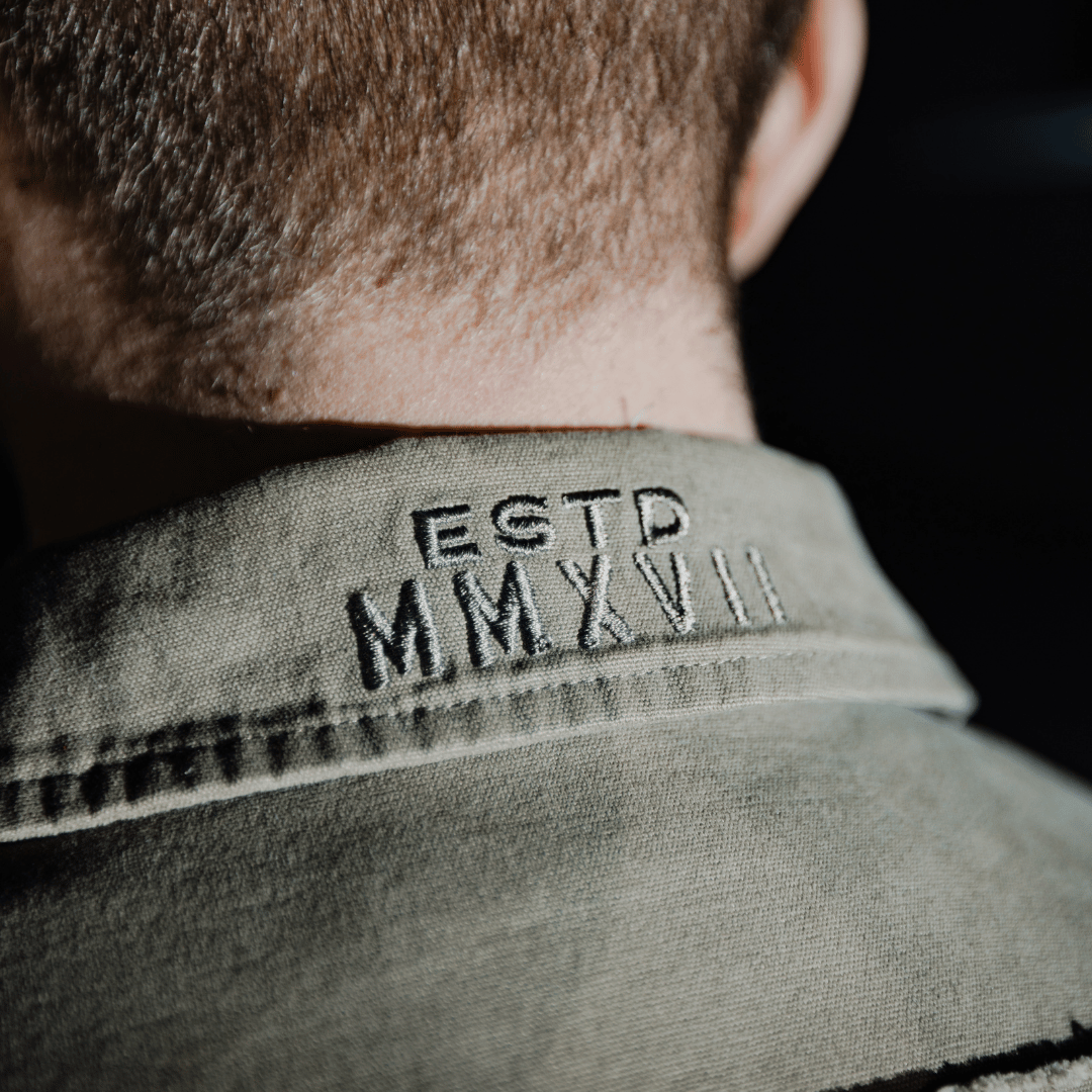 Green Flattrack Moto Shacket by Uggly & Co