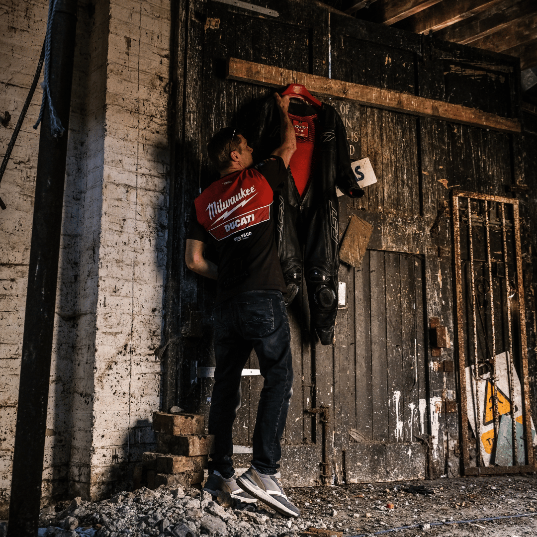 Milwaukee Tools x Ducati Tee Team Wear by Uggly & Co