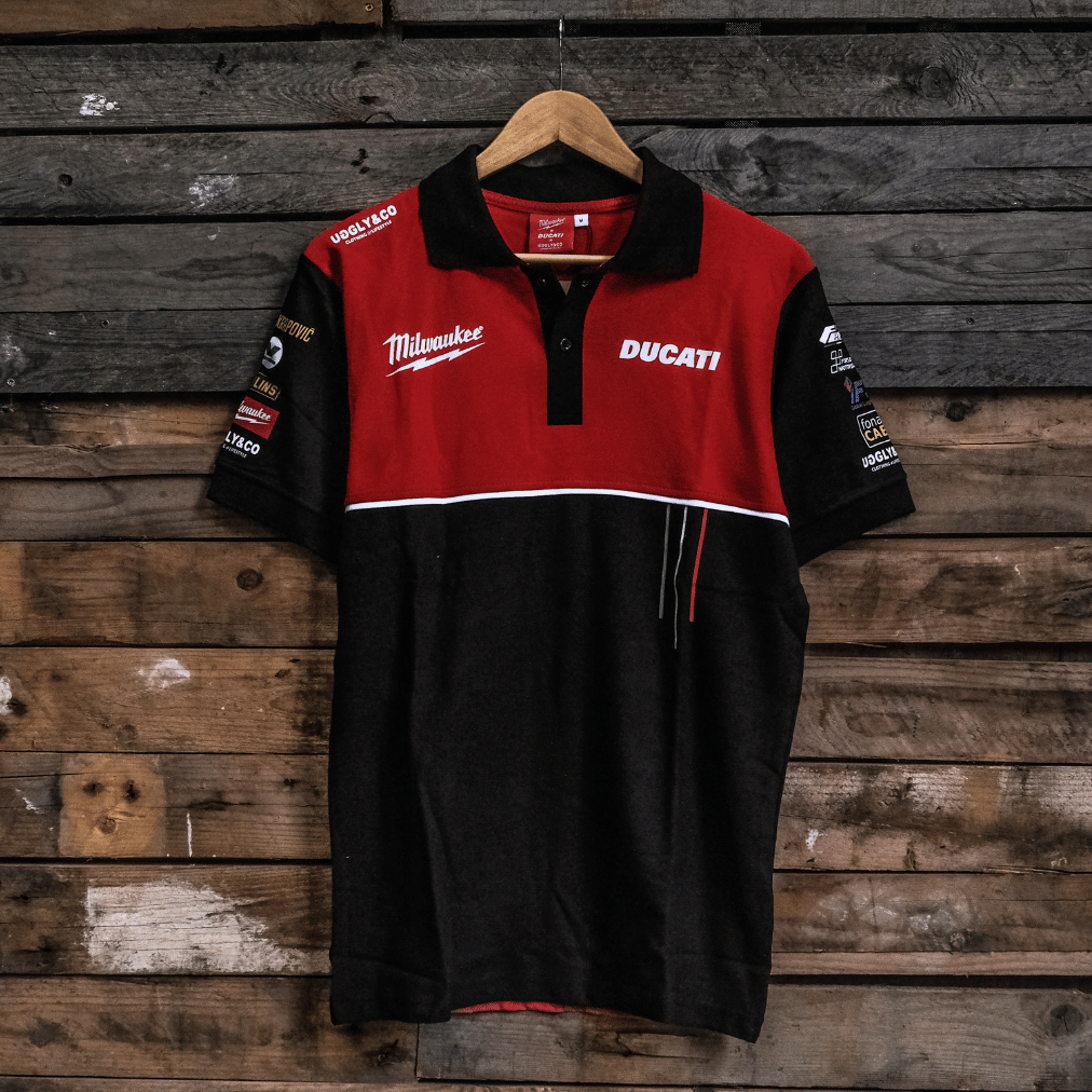 Milwaukee Tools x Ducati Polo Shirt [Team Wear] by Uggly & Co