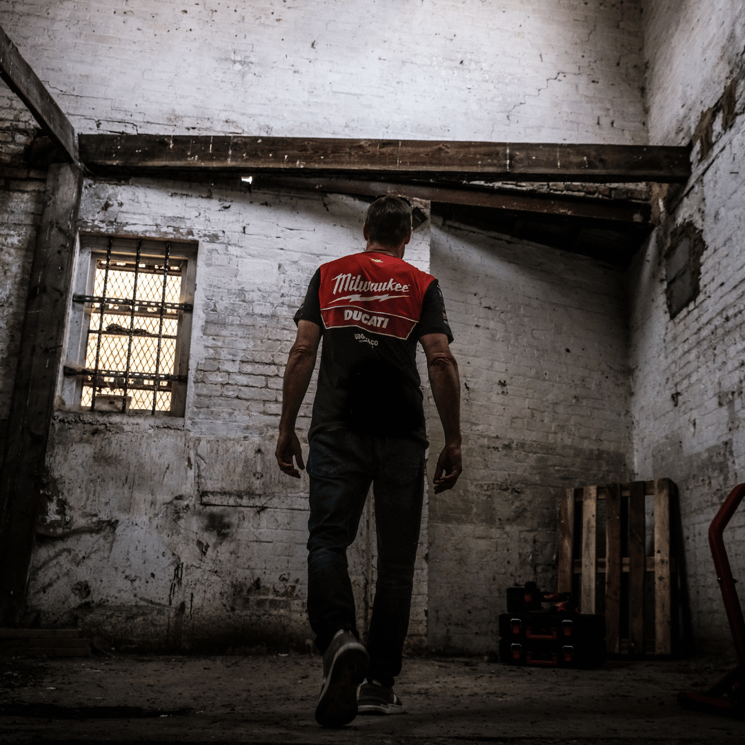 Milwaukee Tools x Ducati Tee Team Wear by Uggly & Co