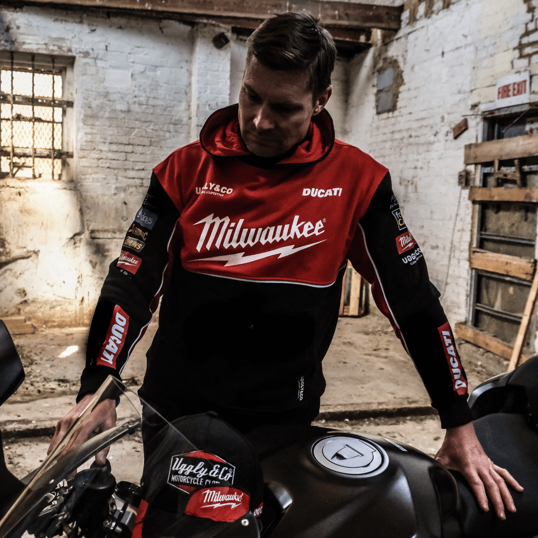 Milwaukee Tools x Ducati Hoodie [Team Wear] by Uggly & Co