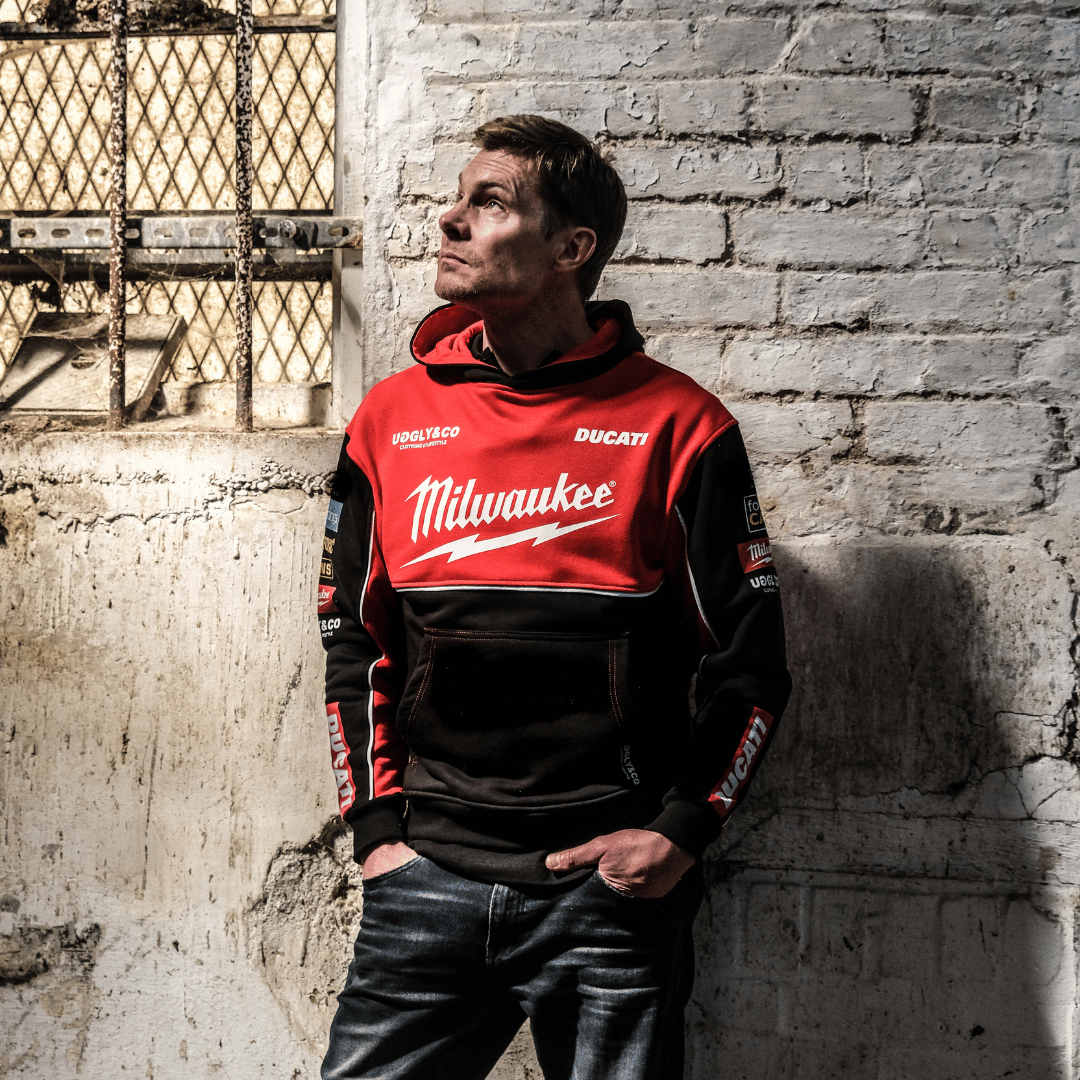 Milwaukee Tools x Ducati Hoodie [Team Wear] by Uggly & Co
