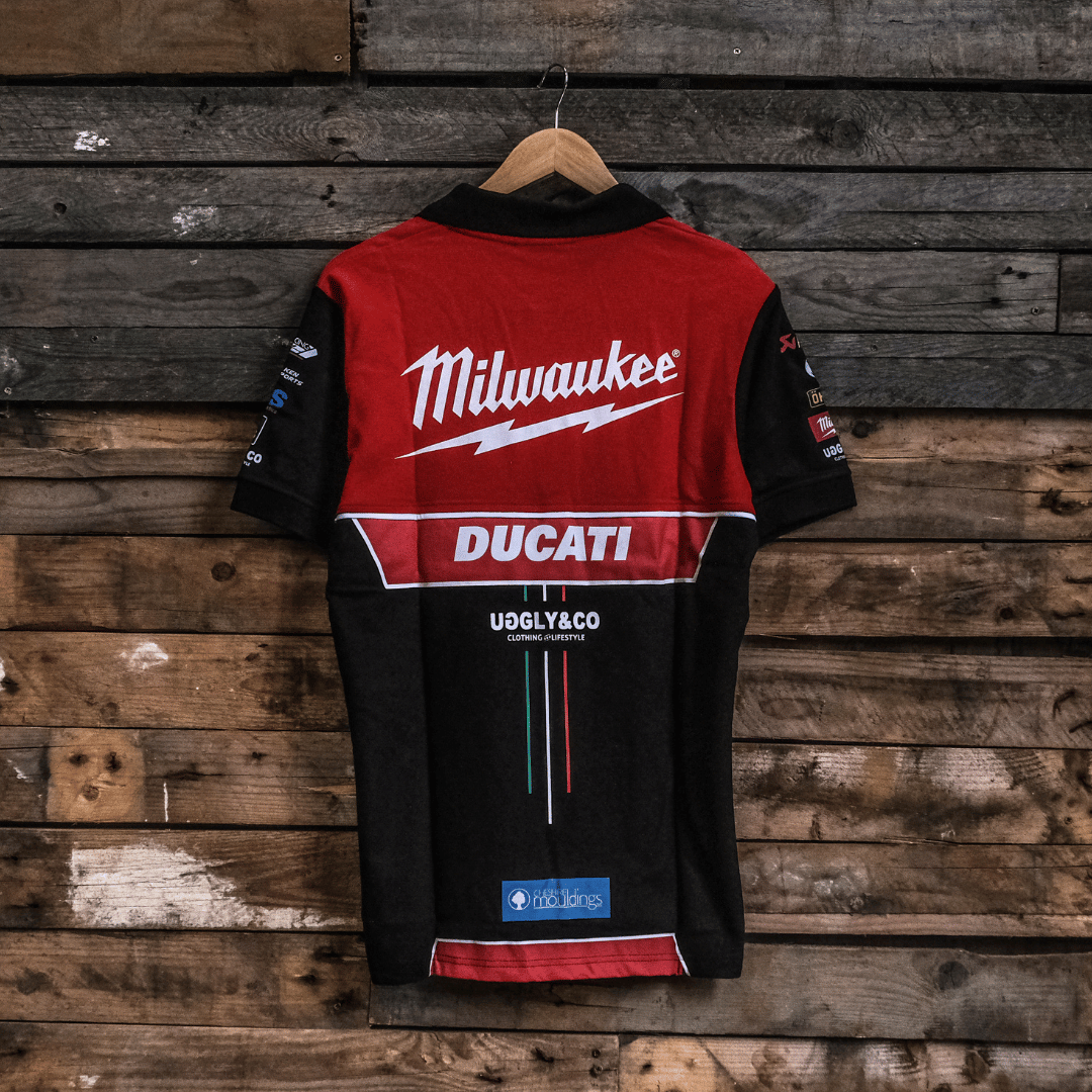 Milwaukee Tools x Ducati Polo Shirt [Team Wear] by Uggly & Co