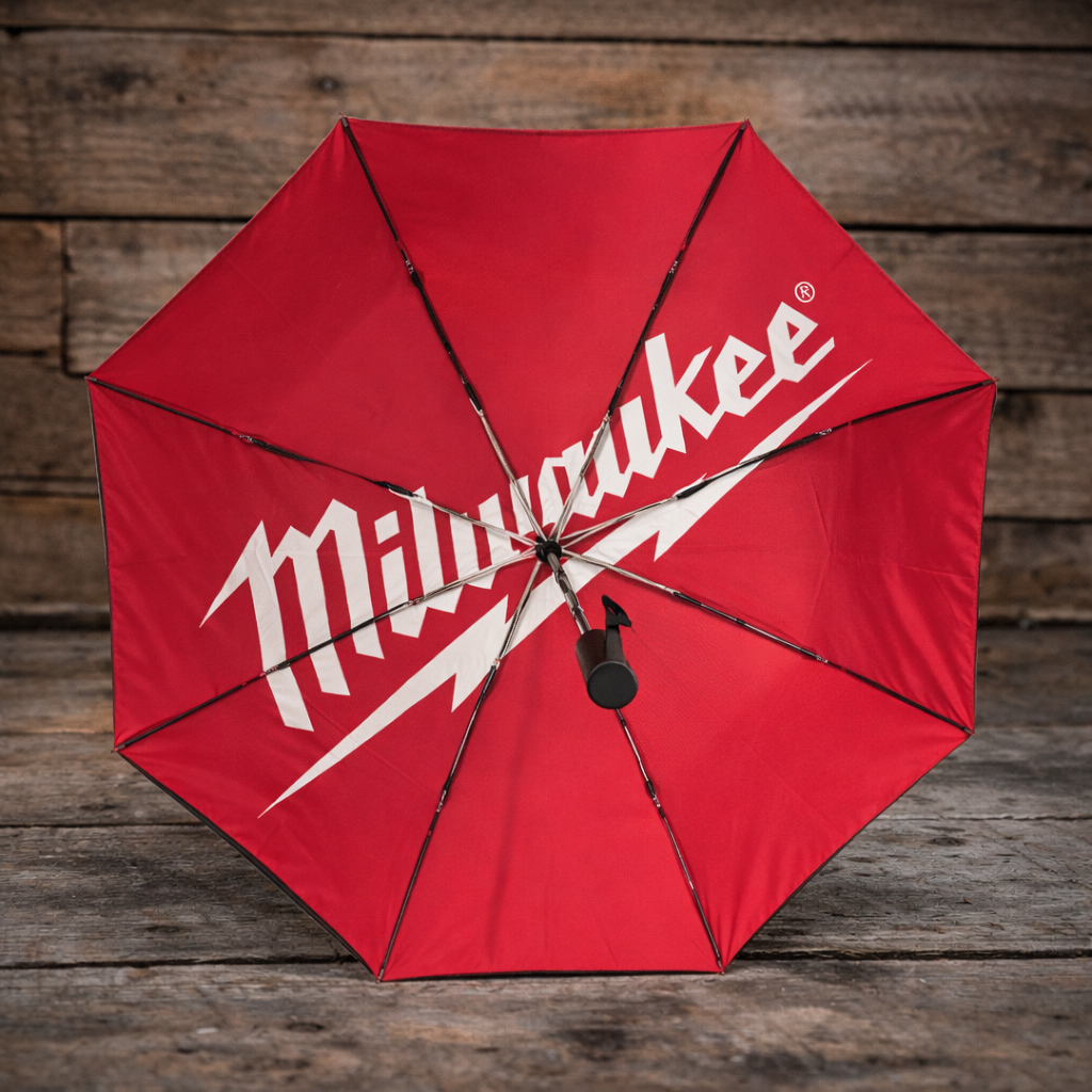 Milwaukee Tools x Ducati Umbrella by Uggly & Co