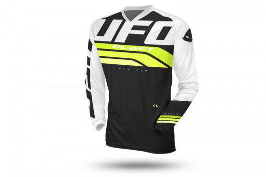 UFO Horizon Mx Jersey Black/Green - Small