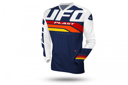 UFO Horizon Mx Jersey Blue/White - XX-Large