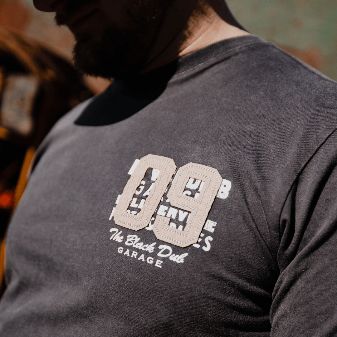 Black Parts & Spares '09' Tee by Uggly & Co