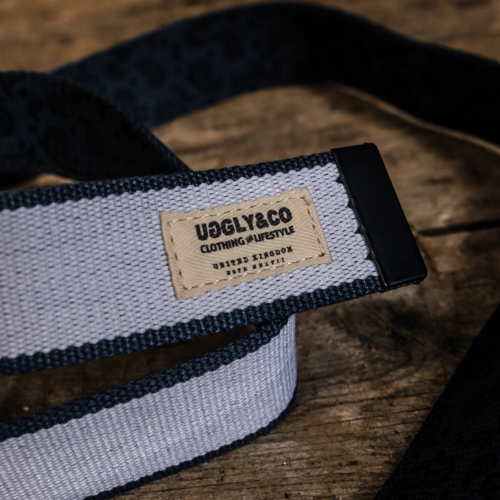 Blue Canvas Utility Belt by Uggly & Co