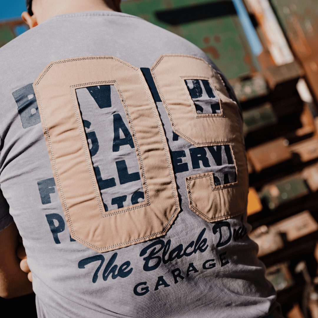 Grey Parts & Spares '09' Tee by Uggly & Co