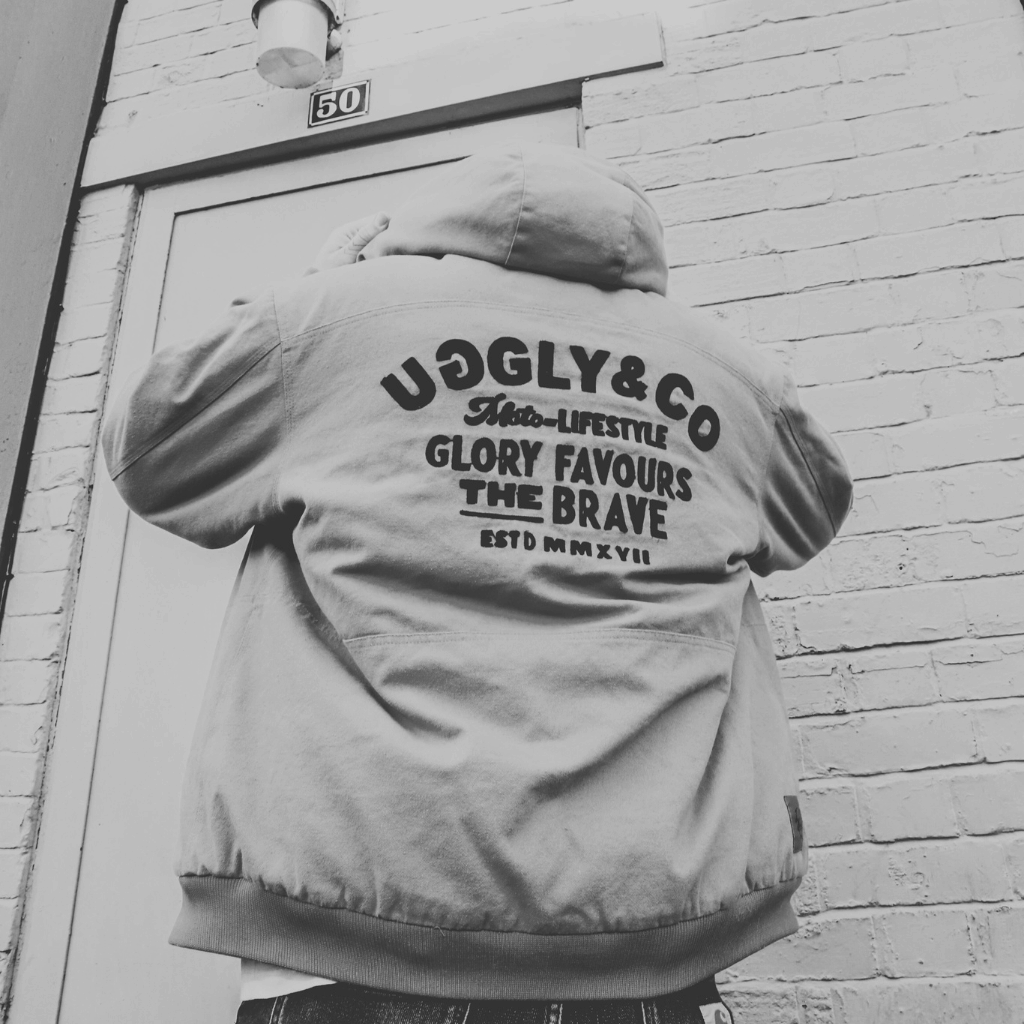 Brown U&C Chore Jacket by Uggly & Co