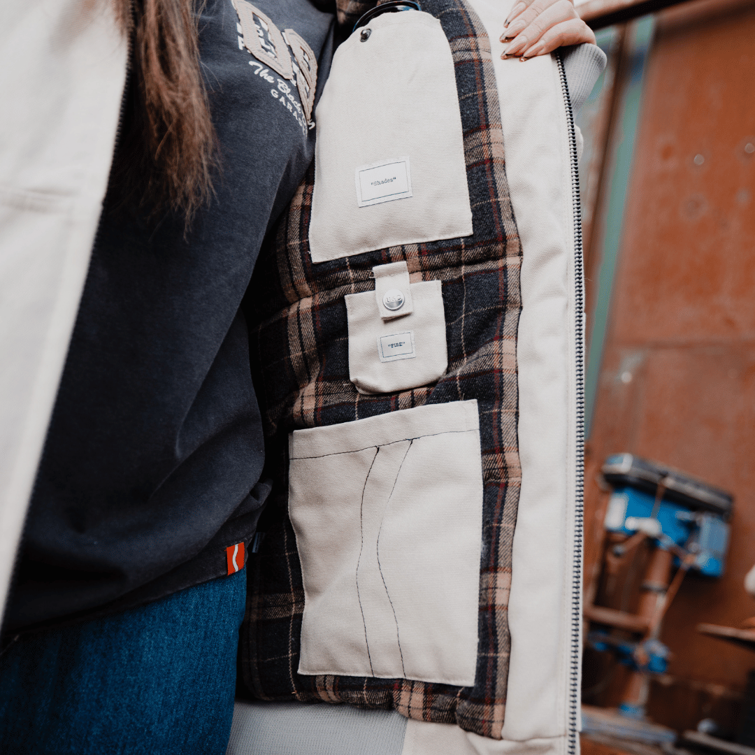 Chalk Parts & Spares Chore Jacket by Uggly & Co