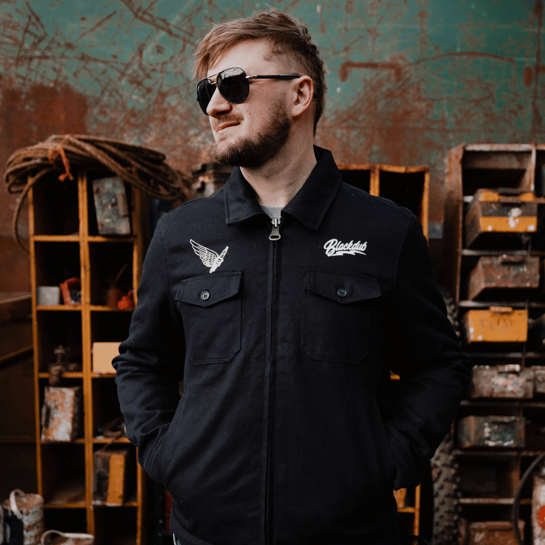 Spark Plug Mechanic Jacket by Uggly & Co
