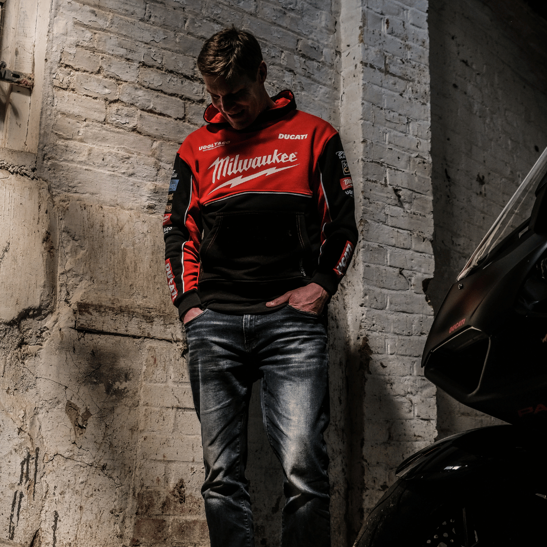 Milwaukee Tools x Ducati Hoodie [Team Wear] by Uggly & Co