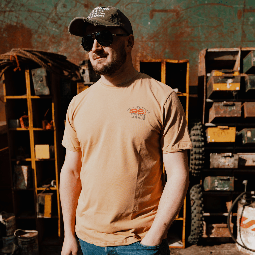 No Fuel Since '95 Tee - Brown by Uggly & Co