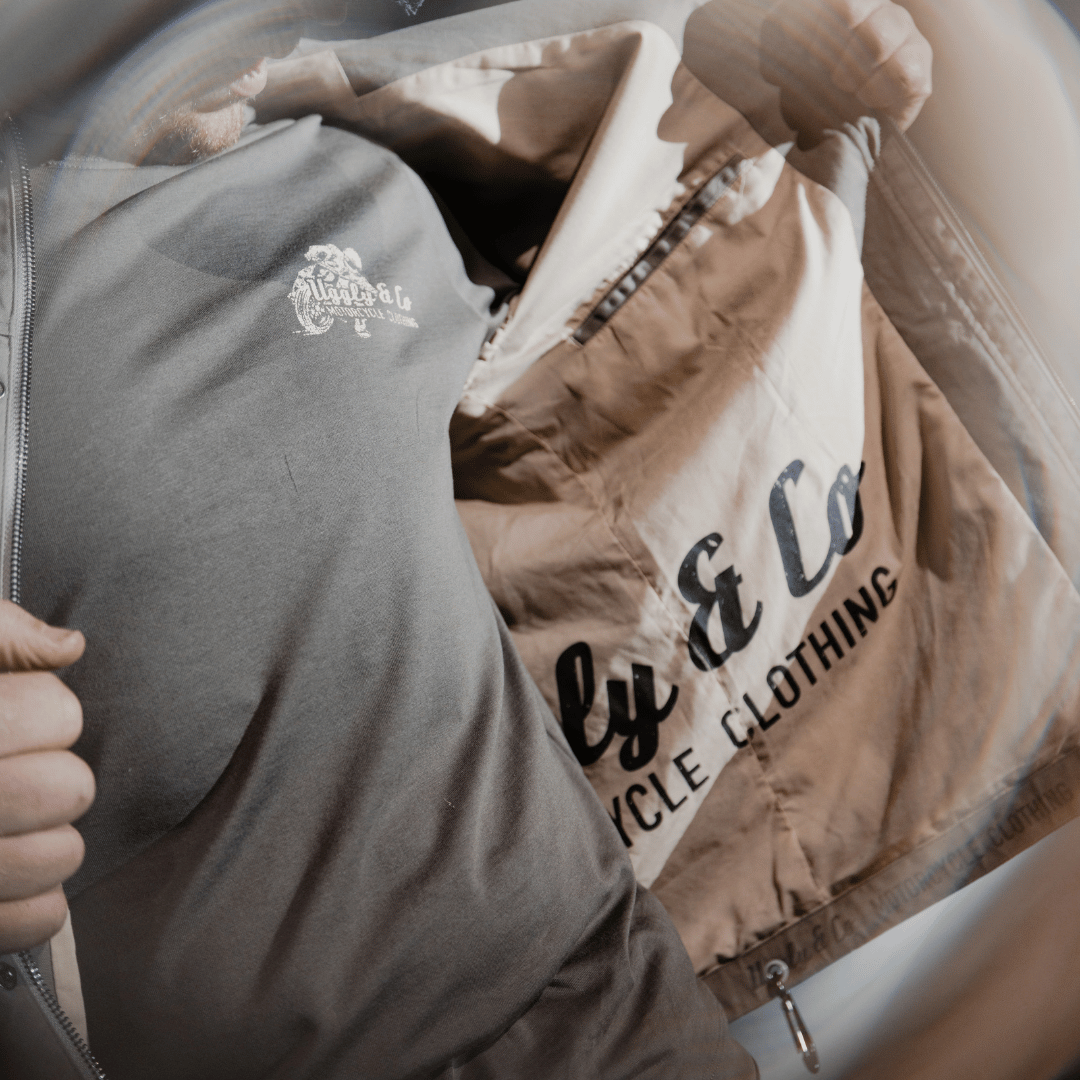 Grey Flattrack Moto Shacket by Uggly & Co