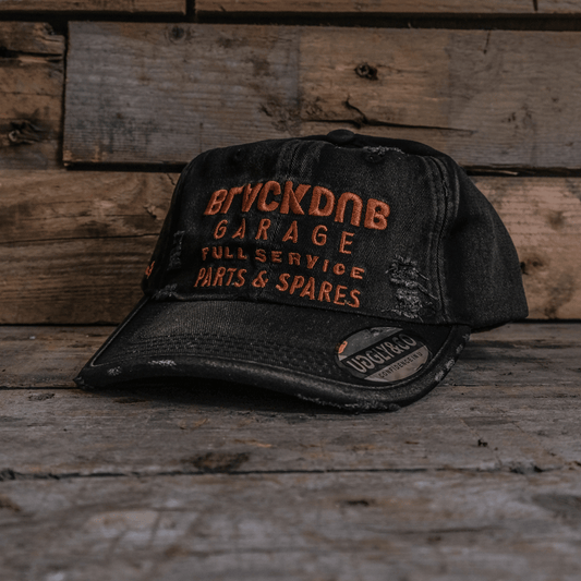 Black Parts & Spares Vintage Cap by Uggly & Co