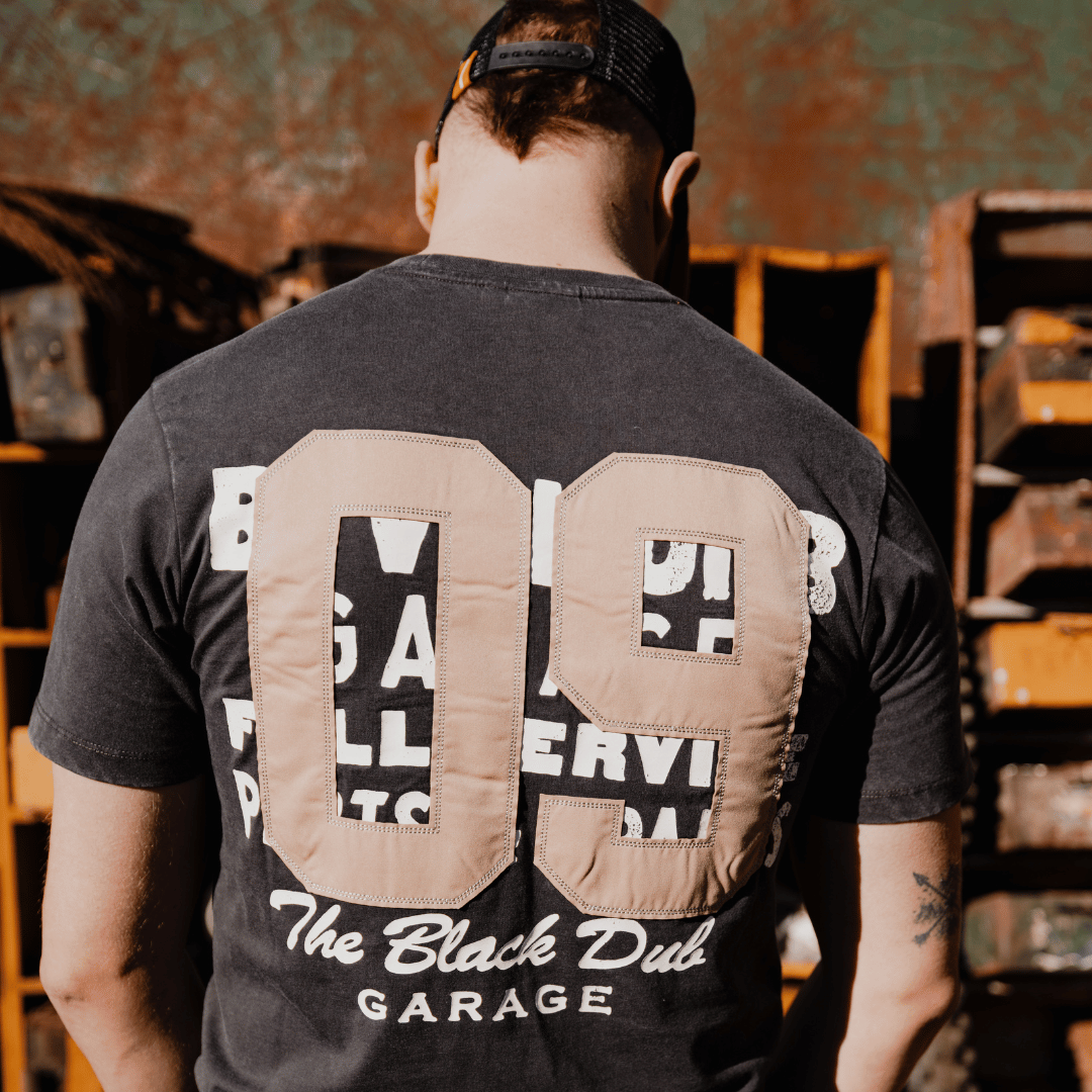 Black Parts & Spares '09' Tee by Uggly & Co