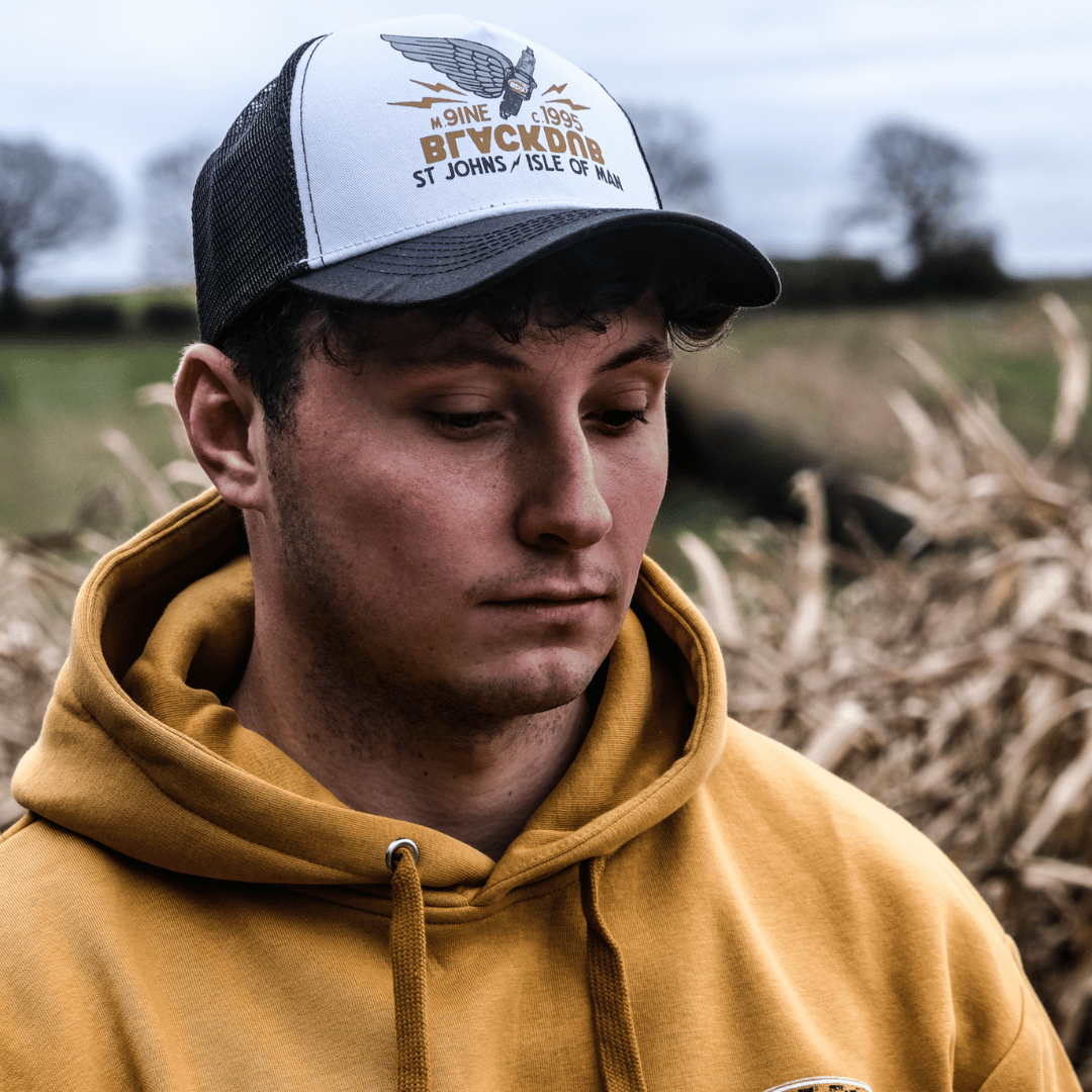 Lightning Bolt Trucker Hat by Uggly & Co
