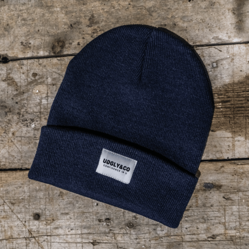 Navy Beanie by Uggly & Co