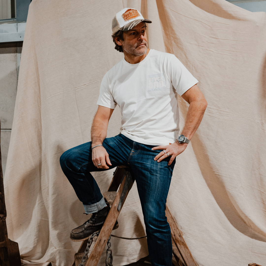 White Square Tee by Uggly & Co