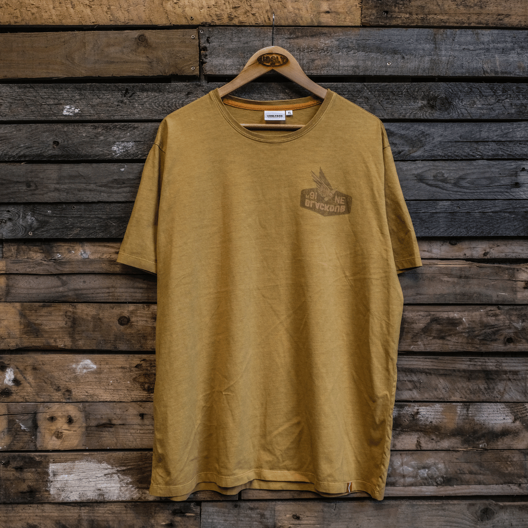 Mustard Wings Tee by Uggly & Co