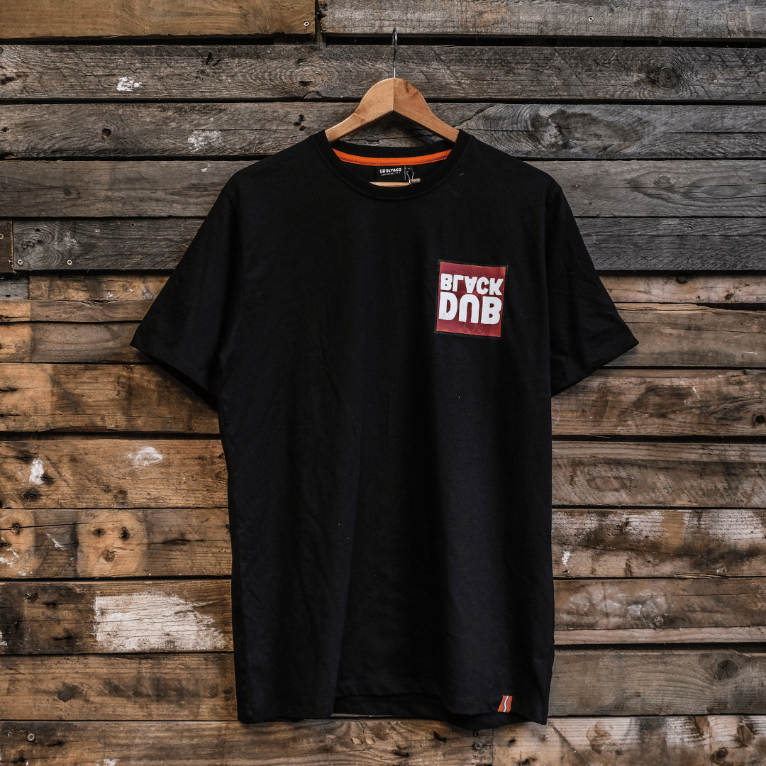 Black Square Tee by Uggly & Co
