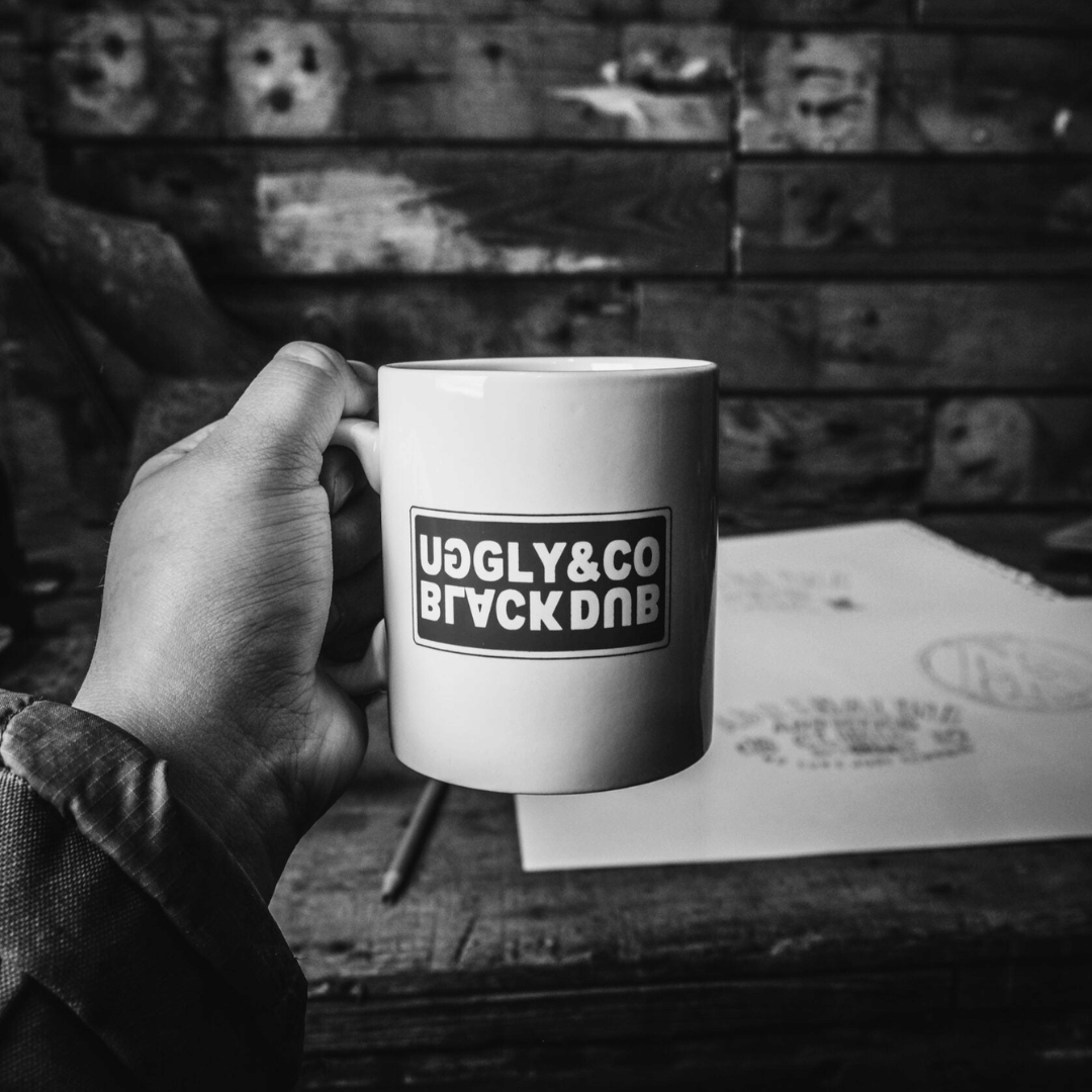 BD x UG Black Mug by Uggly & Co