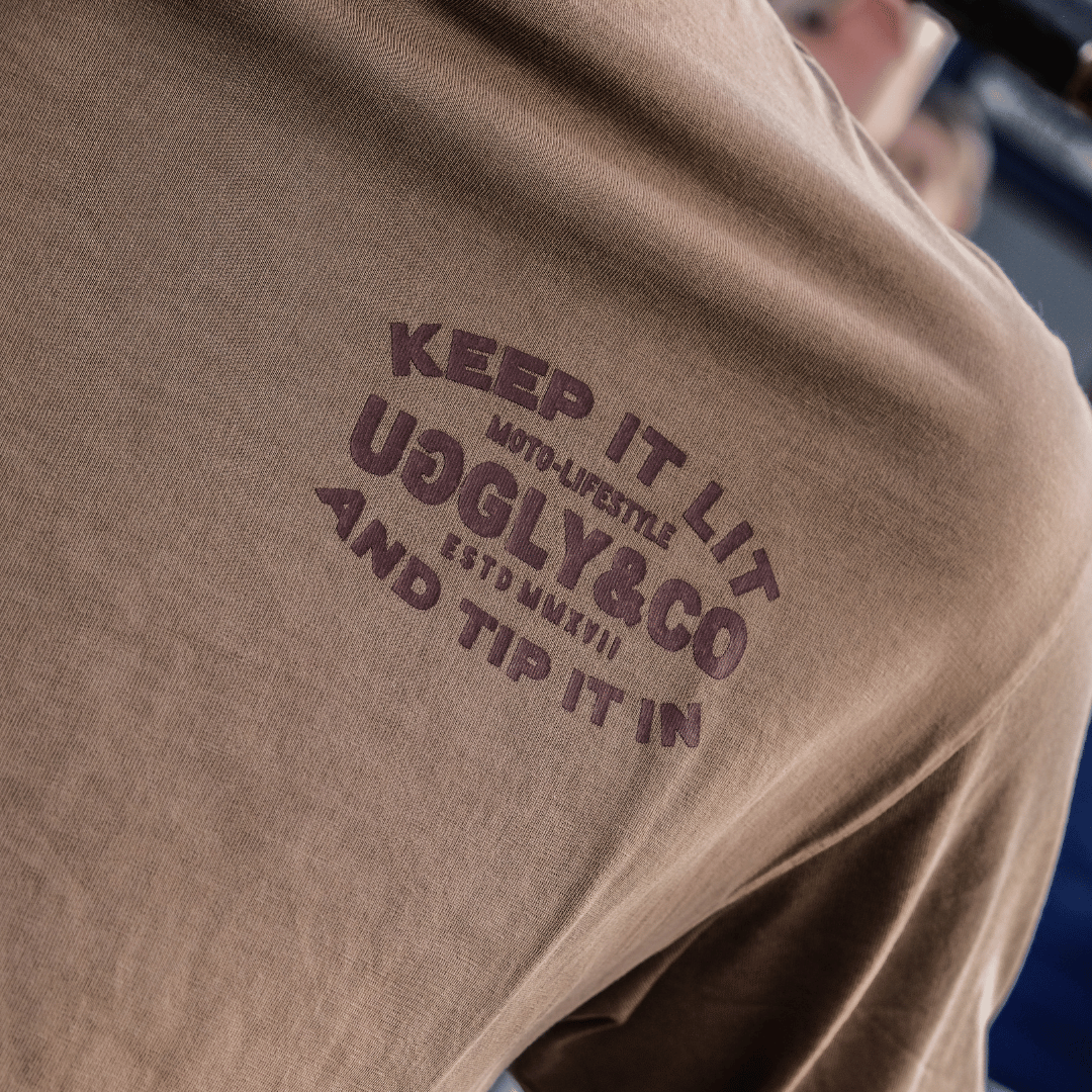 Malt Keep it Lit' Tee by Uggly & Co
