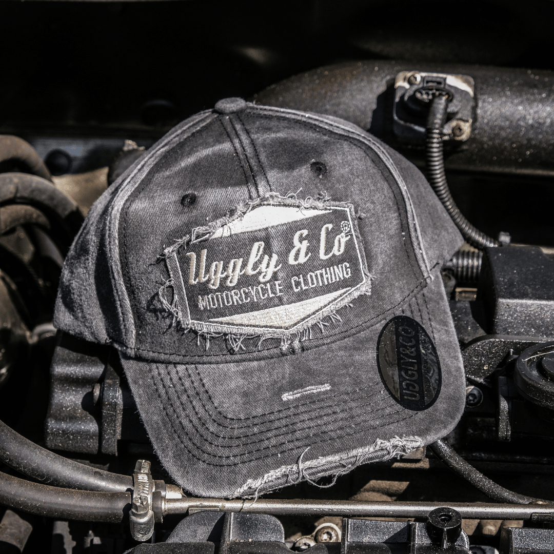 Diamond Logo Black Baseball Cap by Uggly & Co