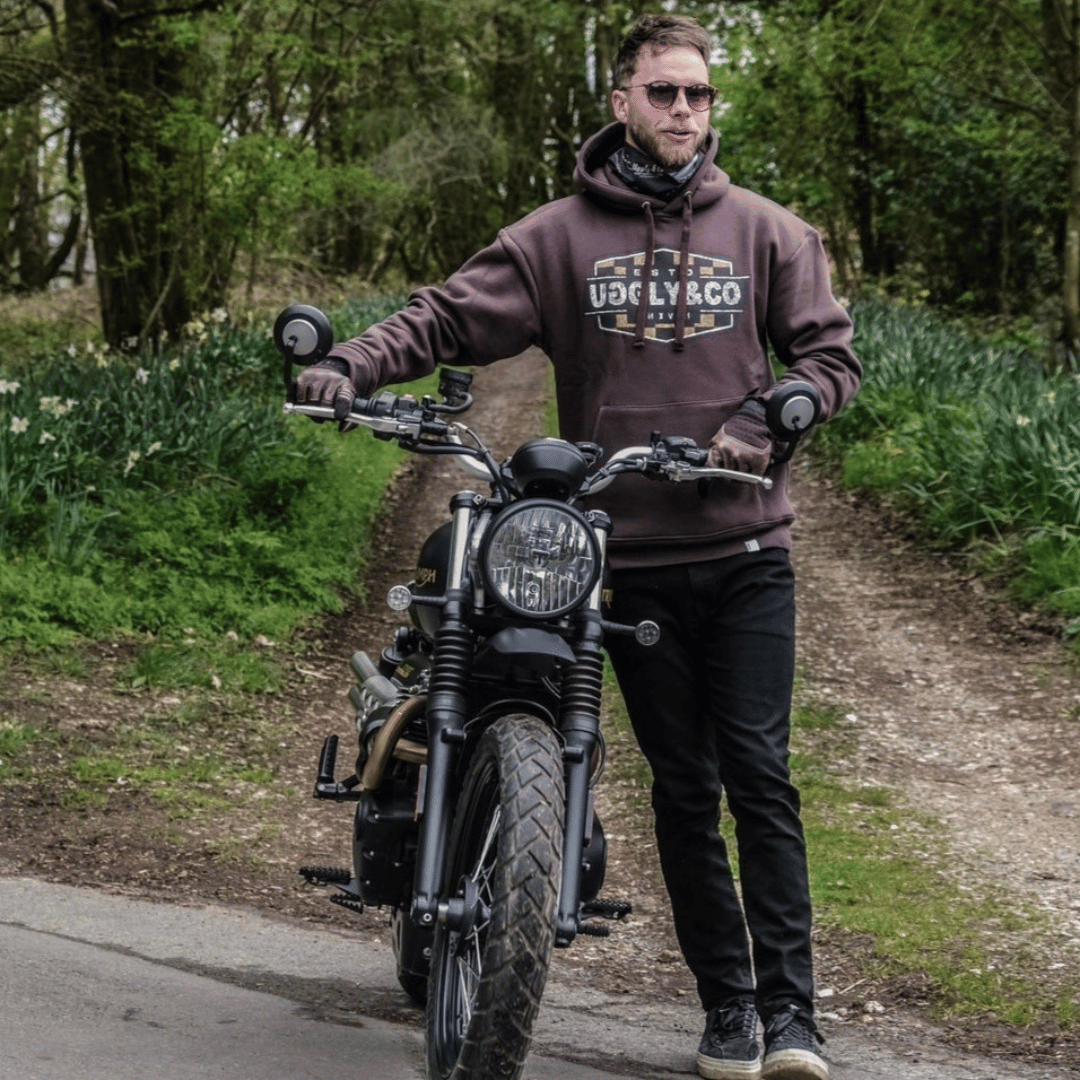Chequered Hoodie by Uggly & Co